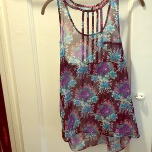 Millao floral print tank